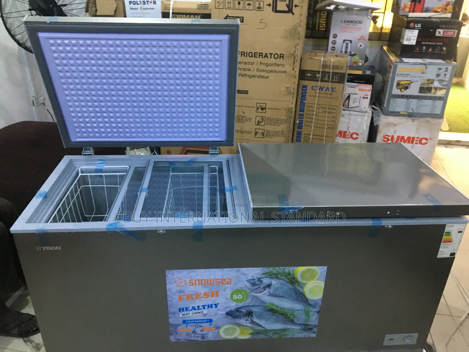 Snowsea 420l Chest Freezer – Strong Compressor