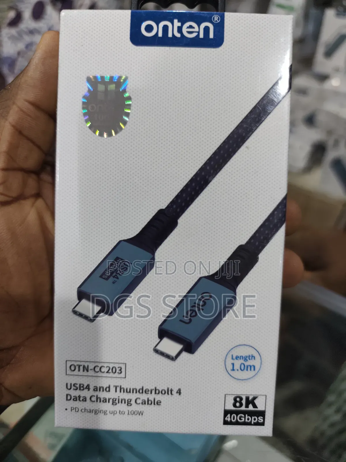 Onten Otn Cc203 Usb 4 Thunderbolt 4 Data Charging Cable