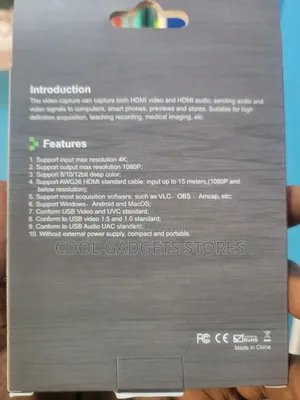 Hdmi Video Capture Card