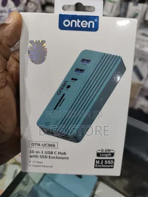 Onten Otn Uc966 10in1 Usb C Hub With Ssd Enclosure