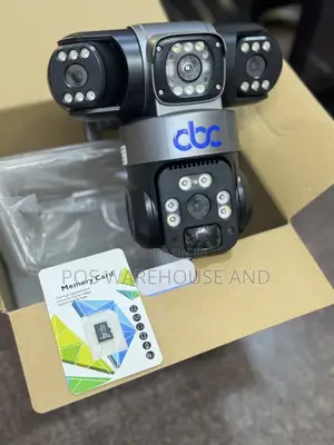 CBC Ultra Hd PTZ Solar Camera Triple Lens