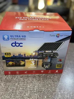 CBC Ultra Hd PTZ Solar Camera Triple Lens