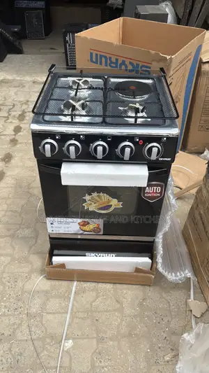 Syrum 60cm Automatic Gas and Electric Cooker