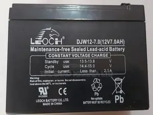 12v 7ah Leoch Ups Battery