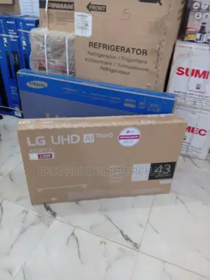 New Lg 43 Inch Uhd - Magic Remote + Google Assistant