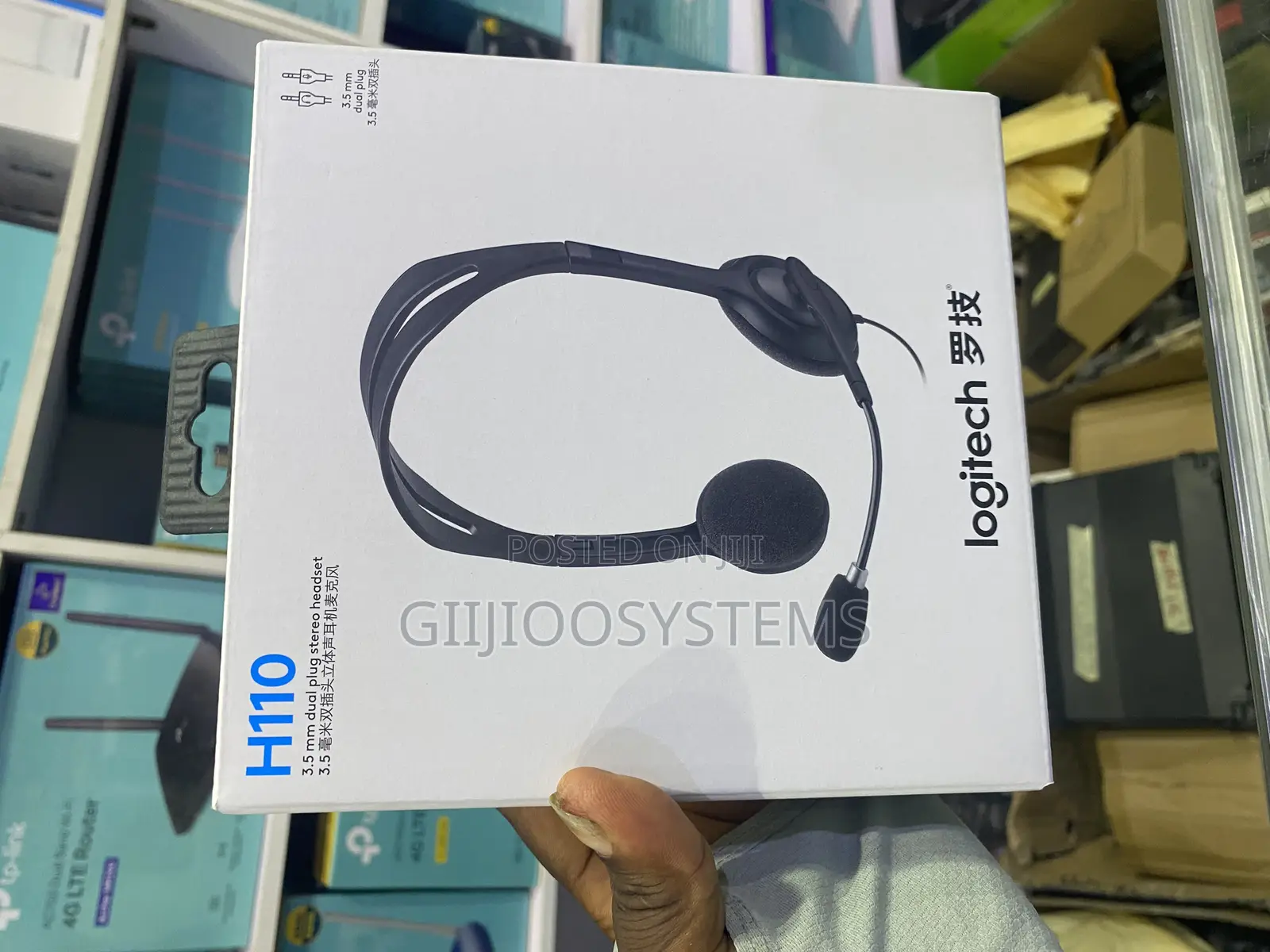 Logitech H110 Computer Stero Headset