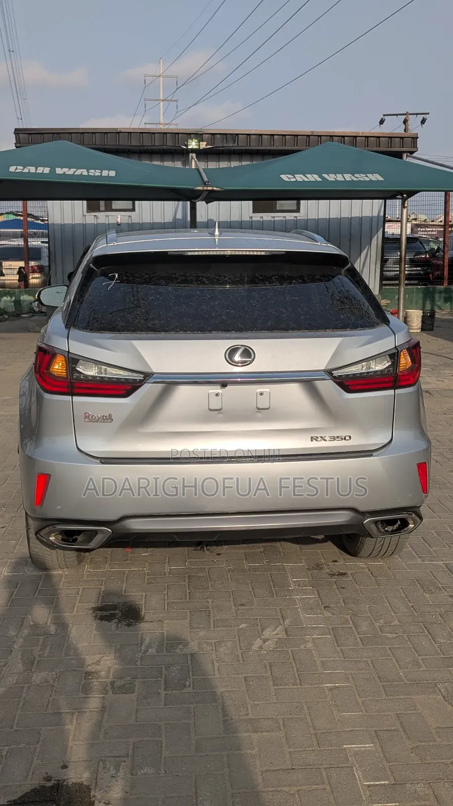 Lexus RX 350 2016 Silver
