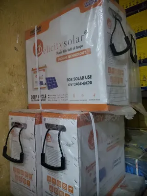 240arh Delicity Solar Tubular Battery