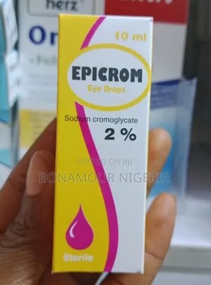 Epicrom (Sodium Cromoglycate) Eye Drops 10ml