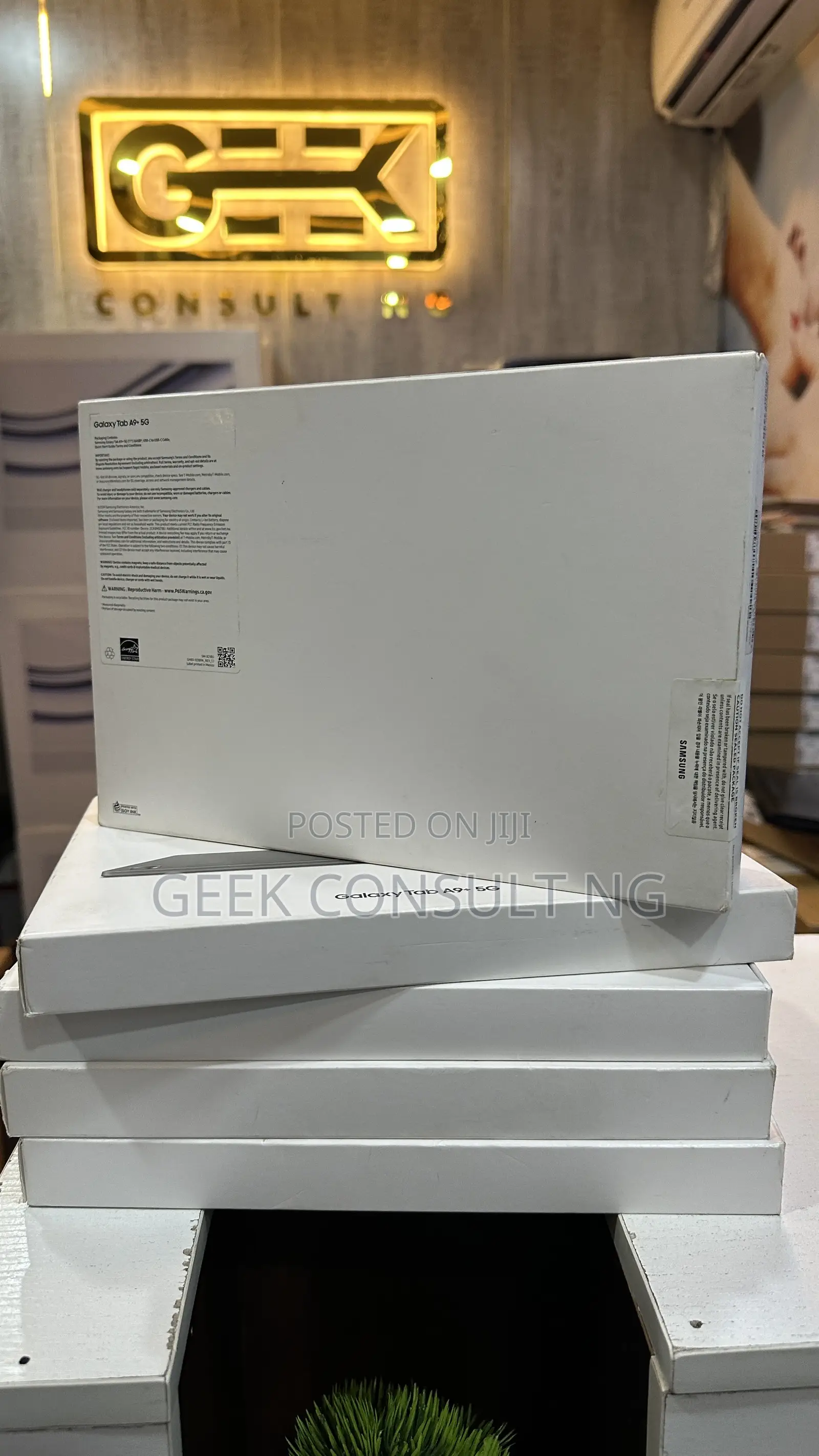 New Samsung Galaxy Tab A9+ 64 GB Black