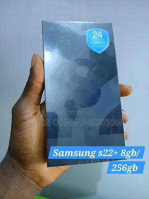 New Samsung Galaxy S22+ 5G 256 GB Black