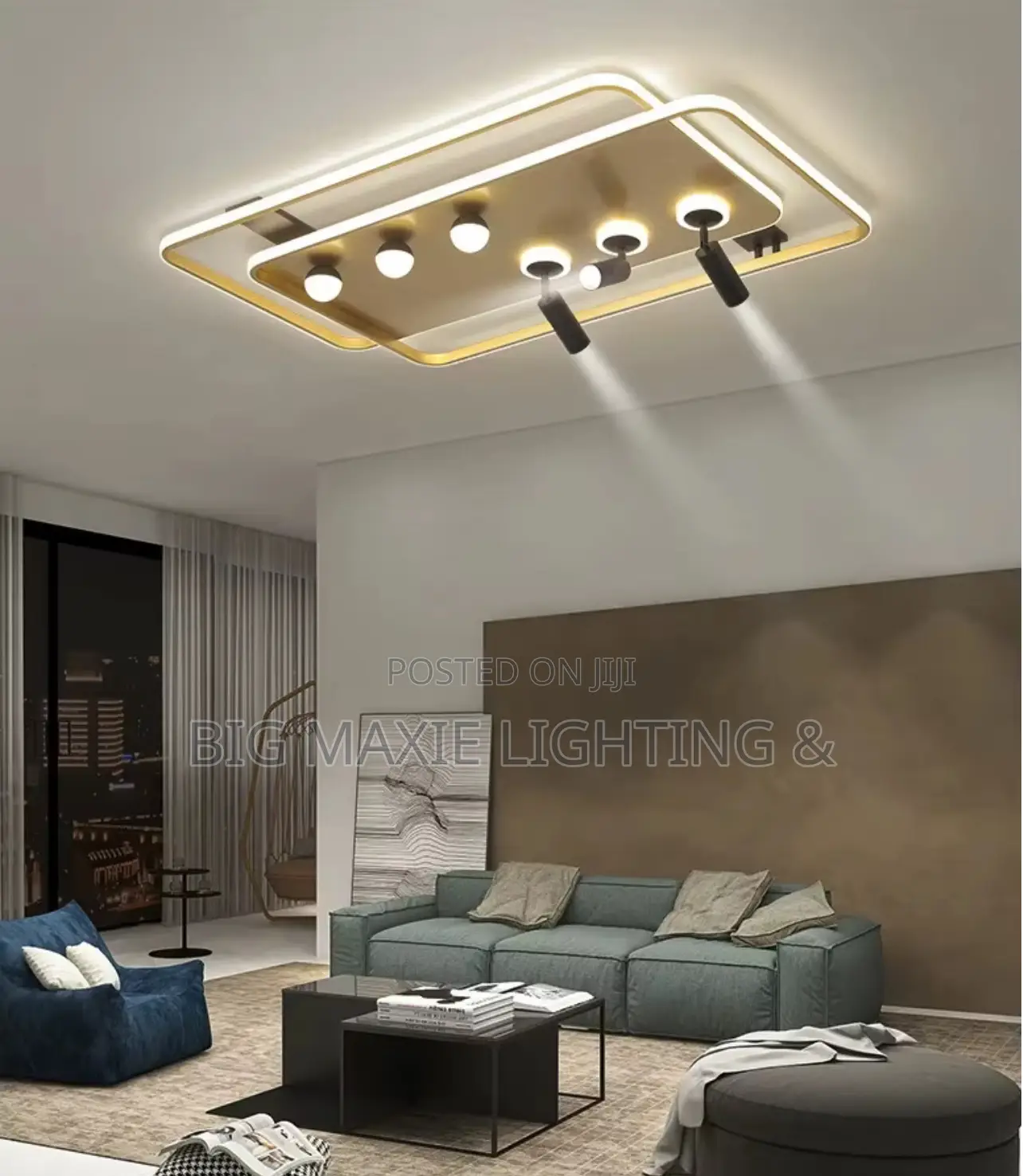 Luxury Ceiling Flush Light With Track