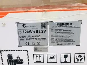 Felicity 5.12kwh Fla Lithium Battery