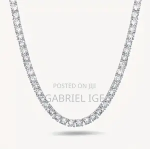 Mossanite Cuban VVS Necklace