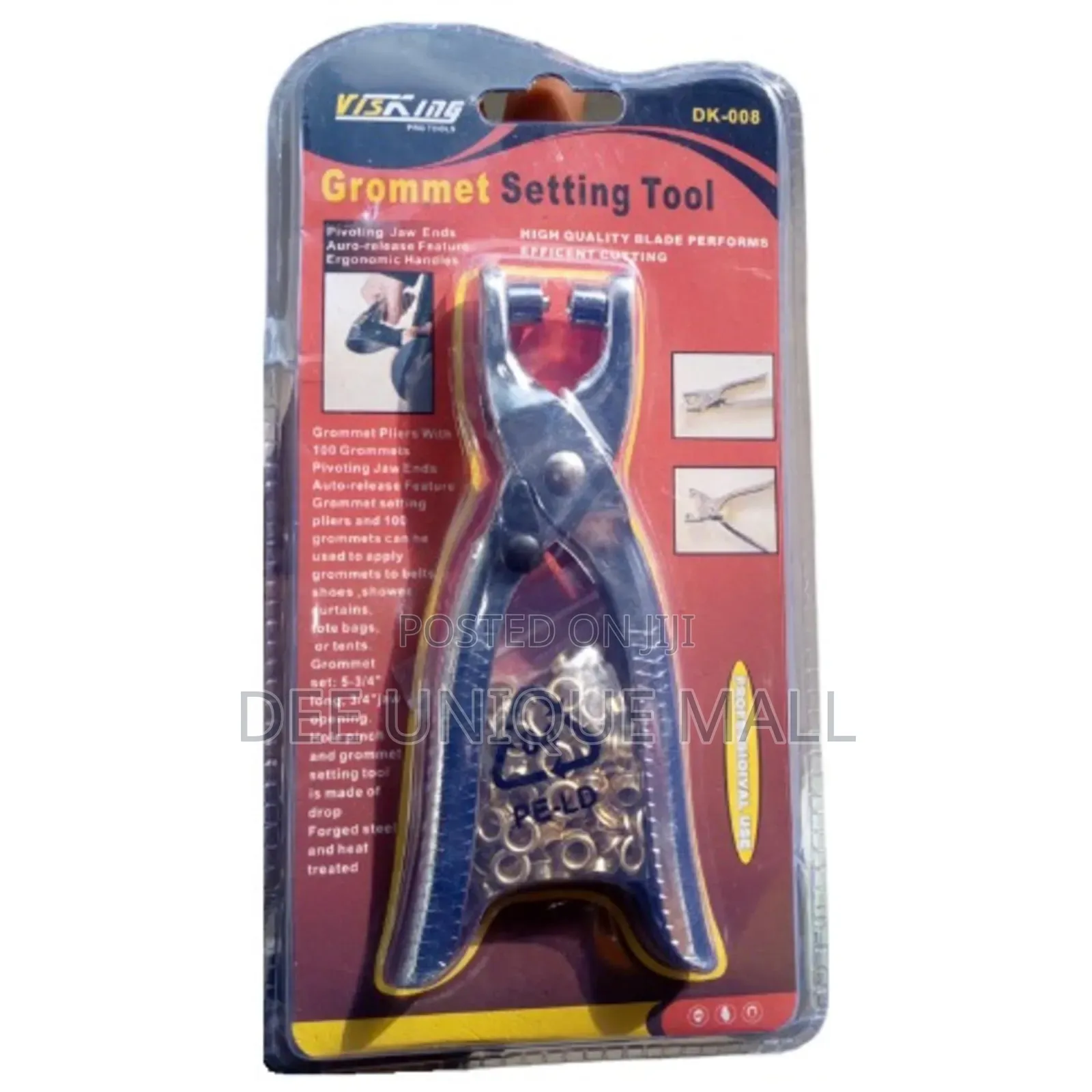 Grommet Hole Puncher Plier Tool