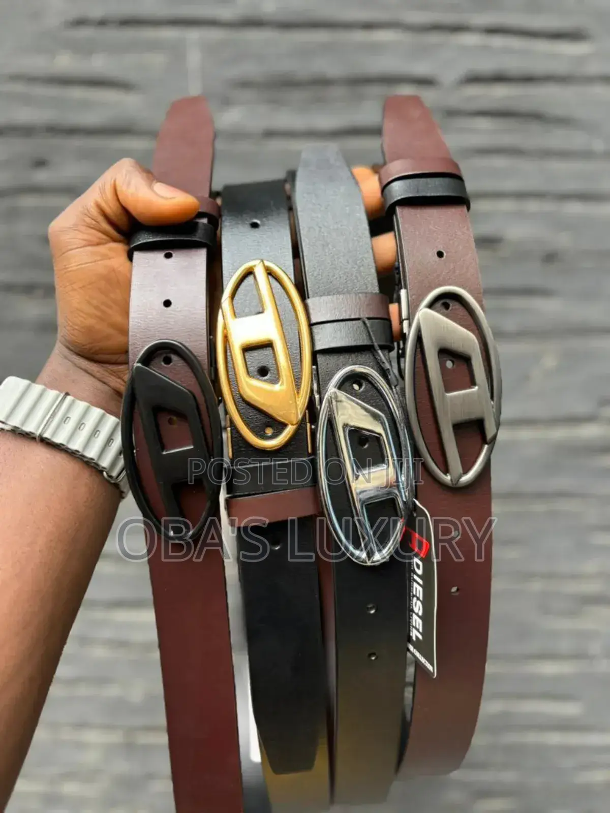 Rhinestone Skull Belt