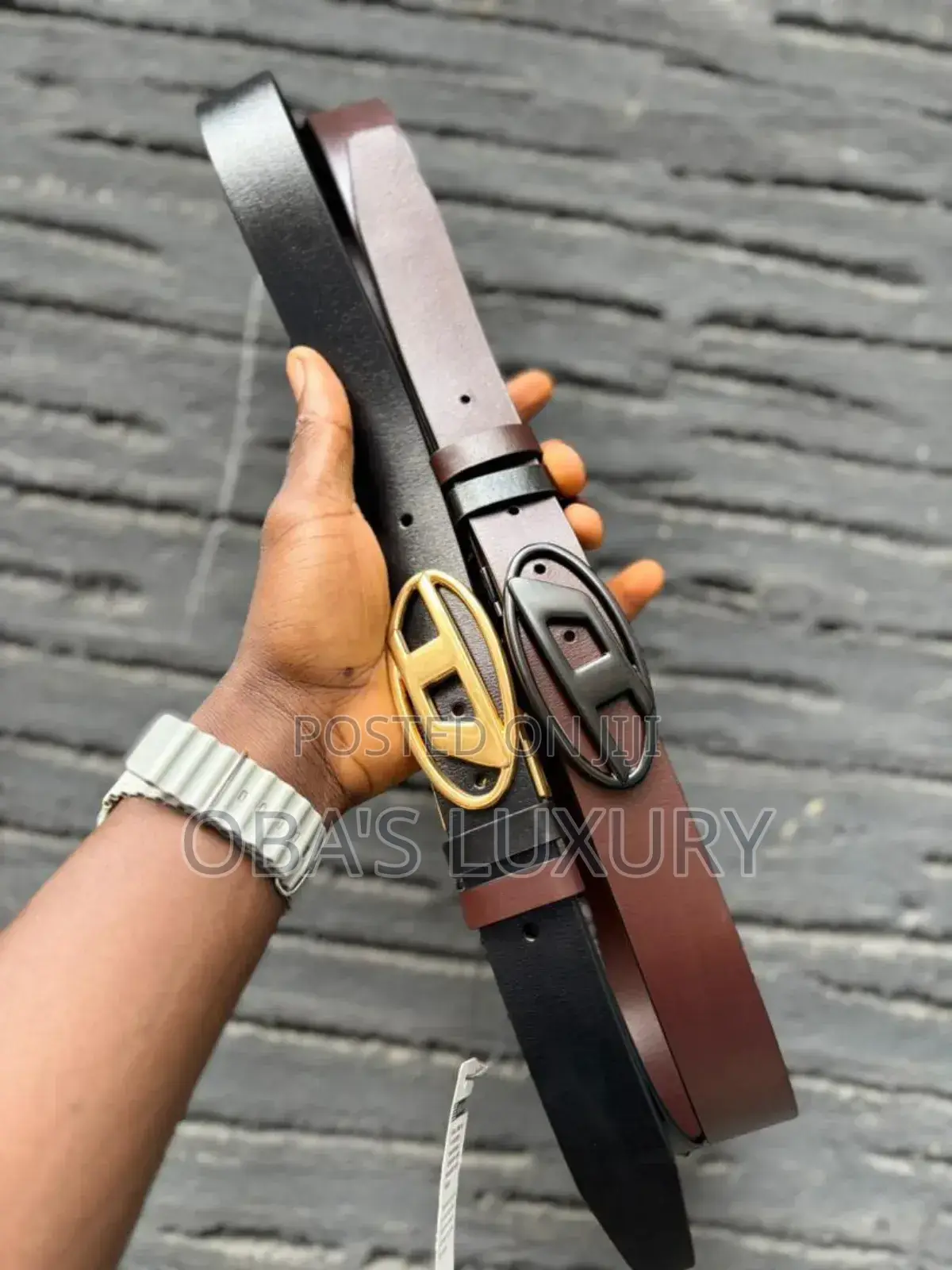 Rhinestone Skull Belt