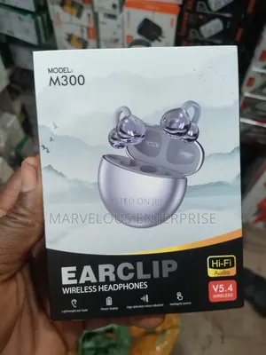 Ear Clip Wireless Head Phone Hi-Fi.