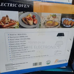 Quality Boscon 45litres Electric Oven