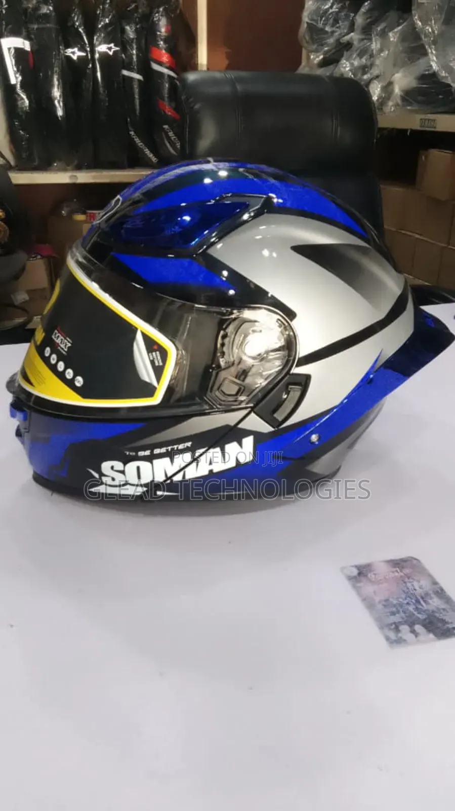 Soman F2 Modular Motorcycle Helmet