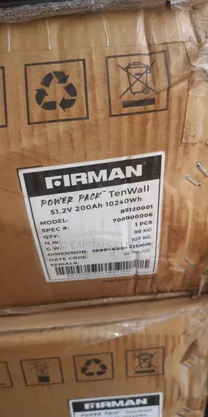 10kwh Firman Lithium Ion Battery