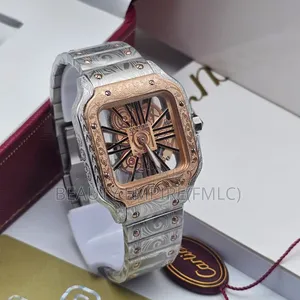 Original Cartier Engraved Body Wristwatch
