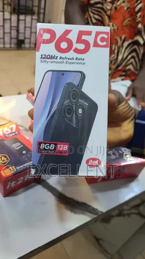 New Itel P65C 128 GB Black