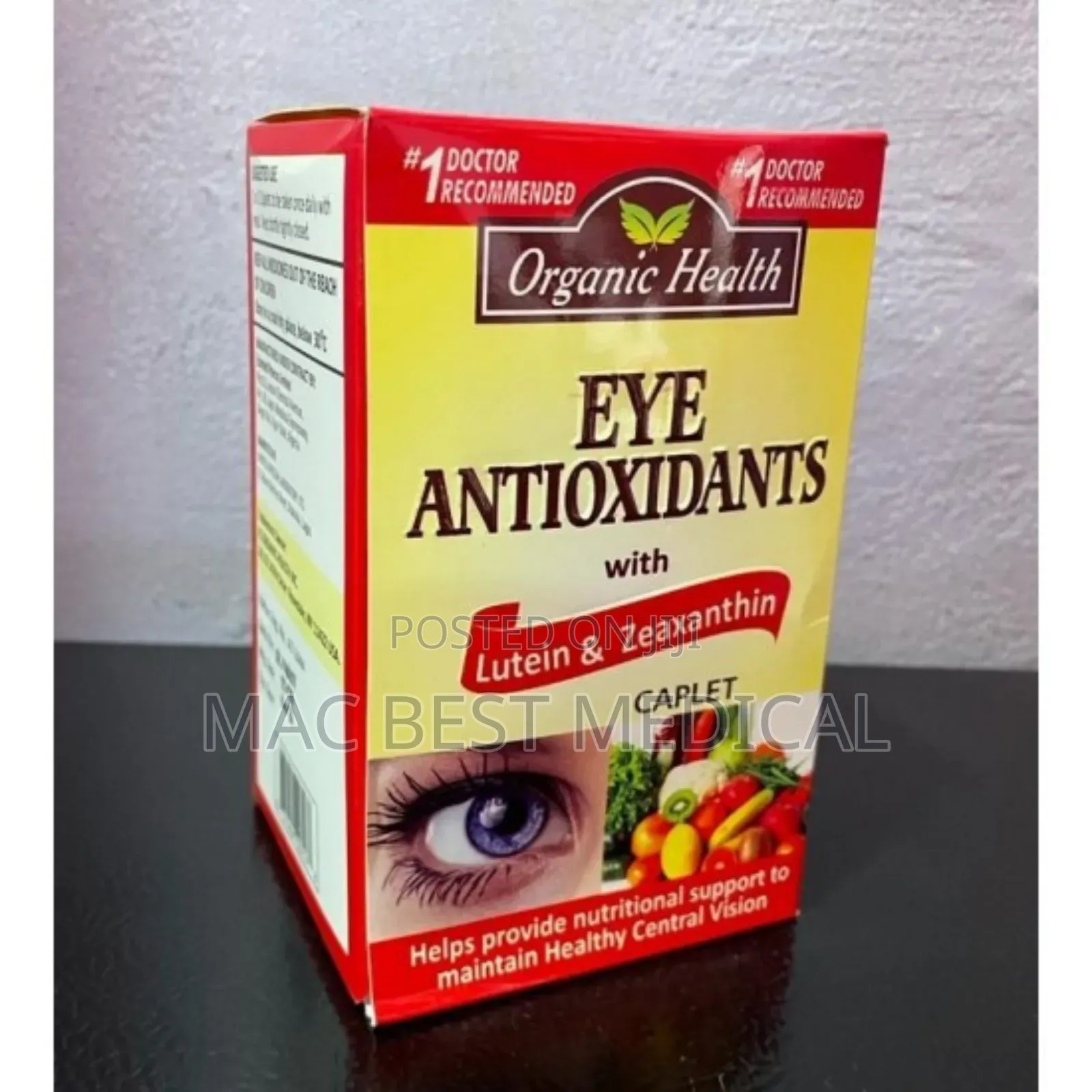 Organic Health Eye Antioxidant With Lutein Zeaxanthin