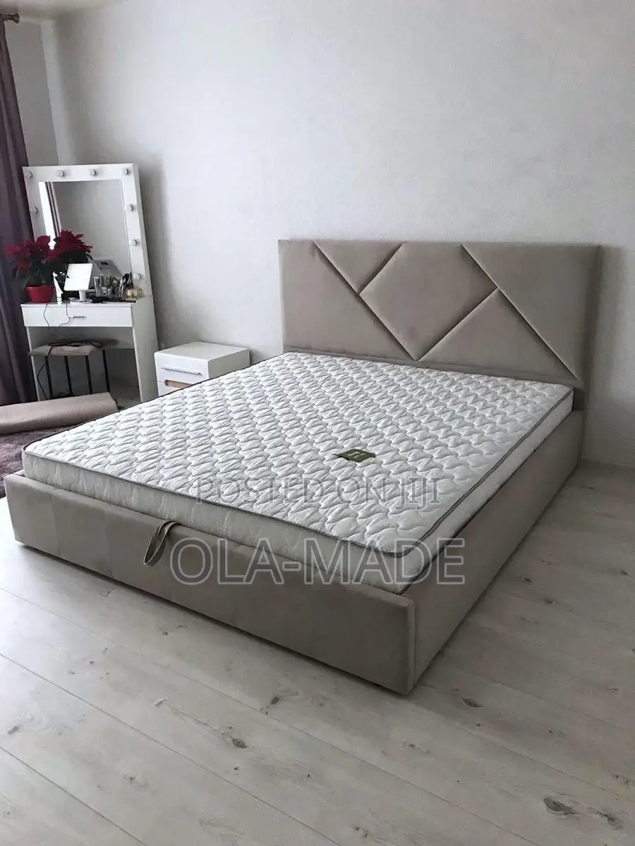Custom Fabric Bed Frame - Order in Any Size and Design