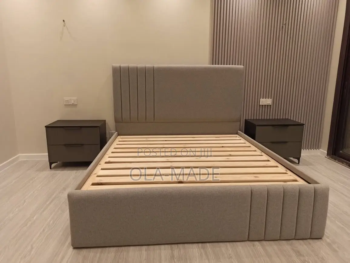 Custom Fabric Bed Frame - Order in Any Size and Design