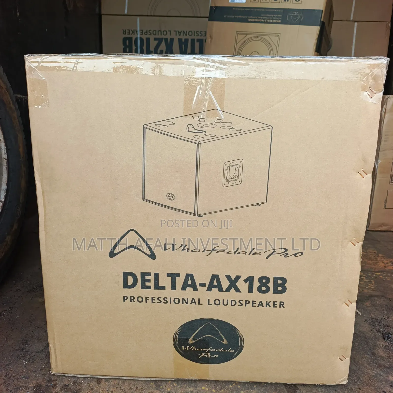 Delta Ax18b Active Sub Woofer