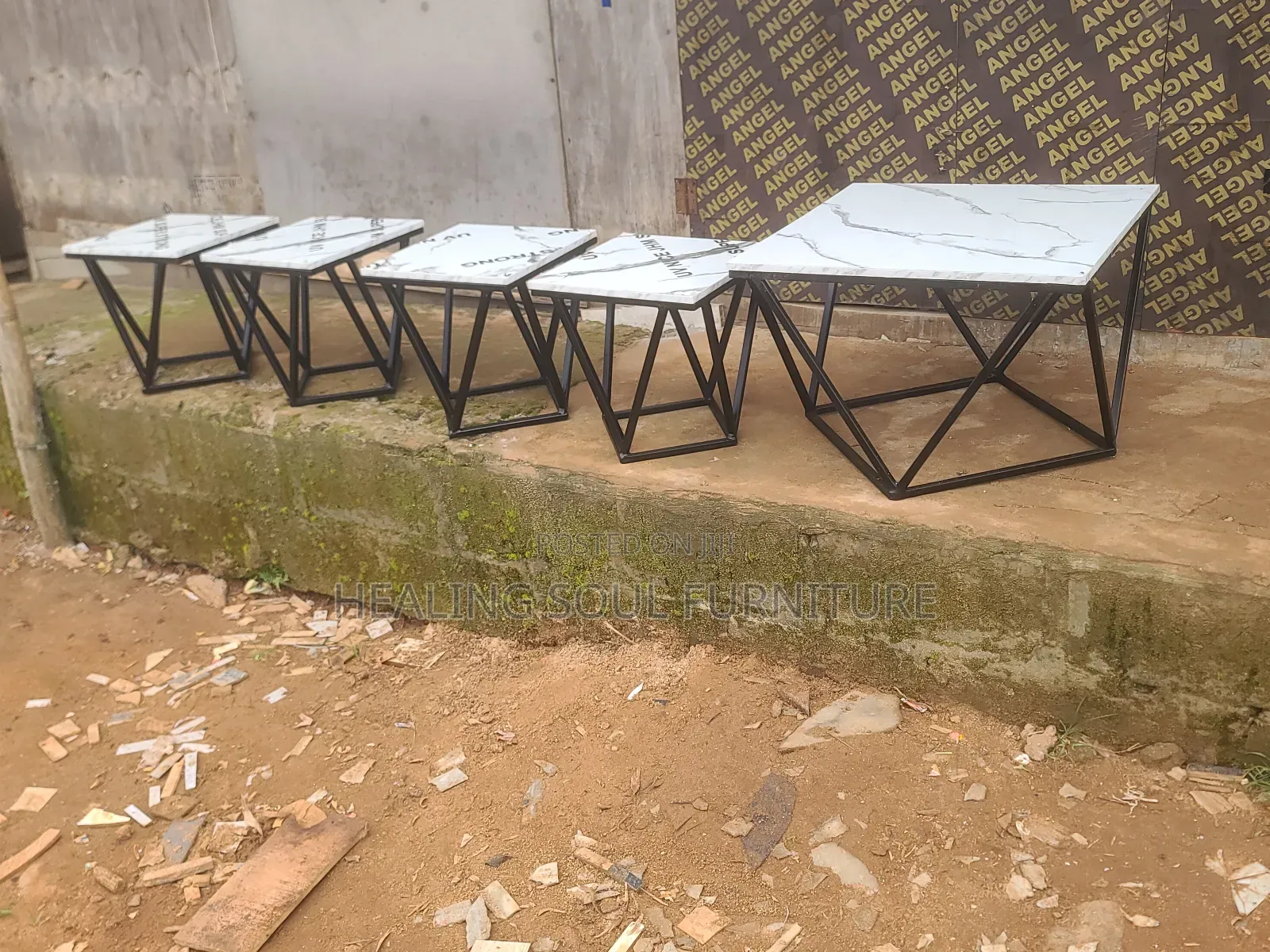 Metal Center Table