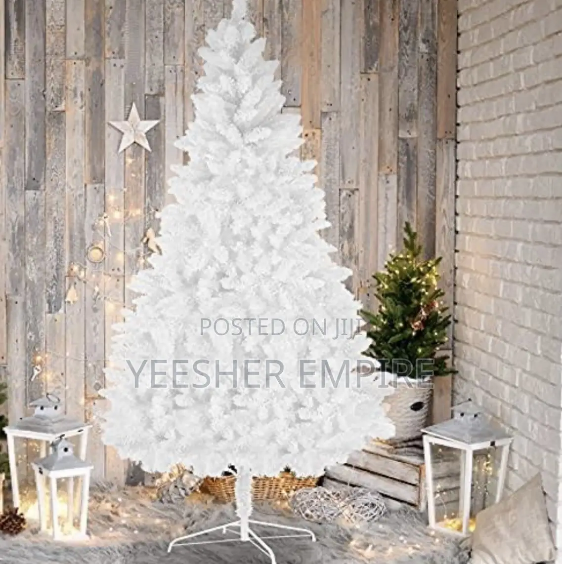 White Christmas Tree