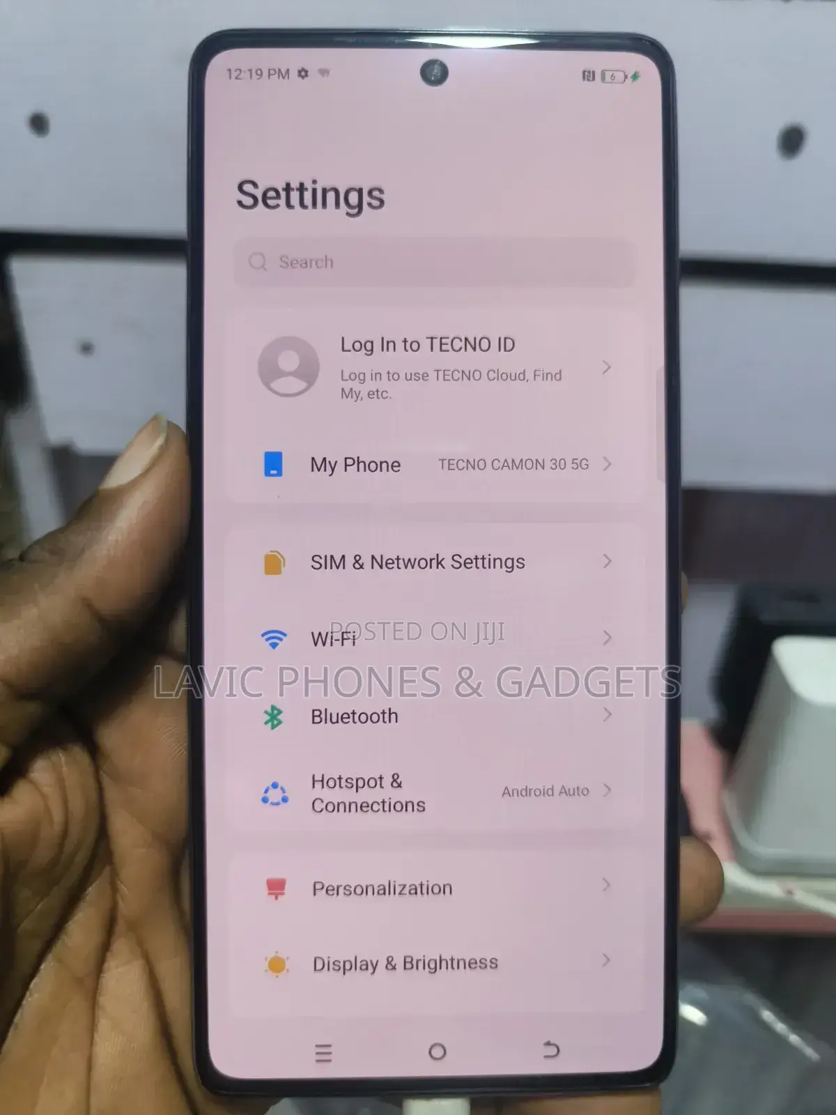Tecno Camon 30 5G 256 GB Black