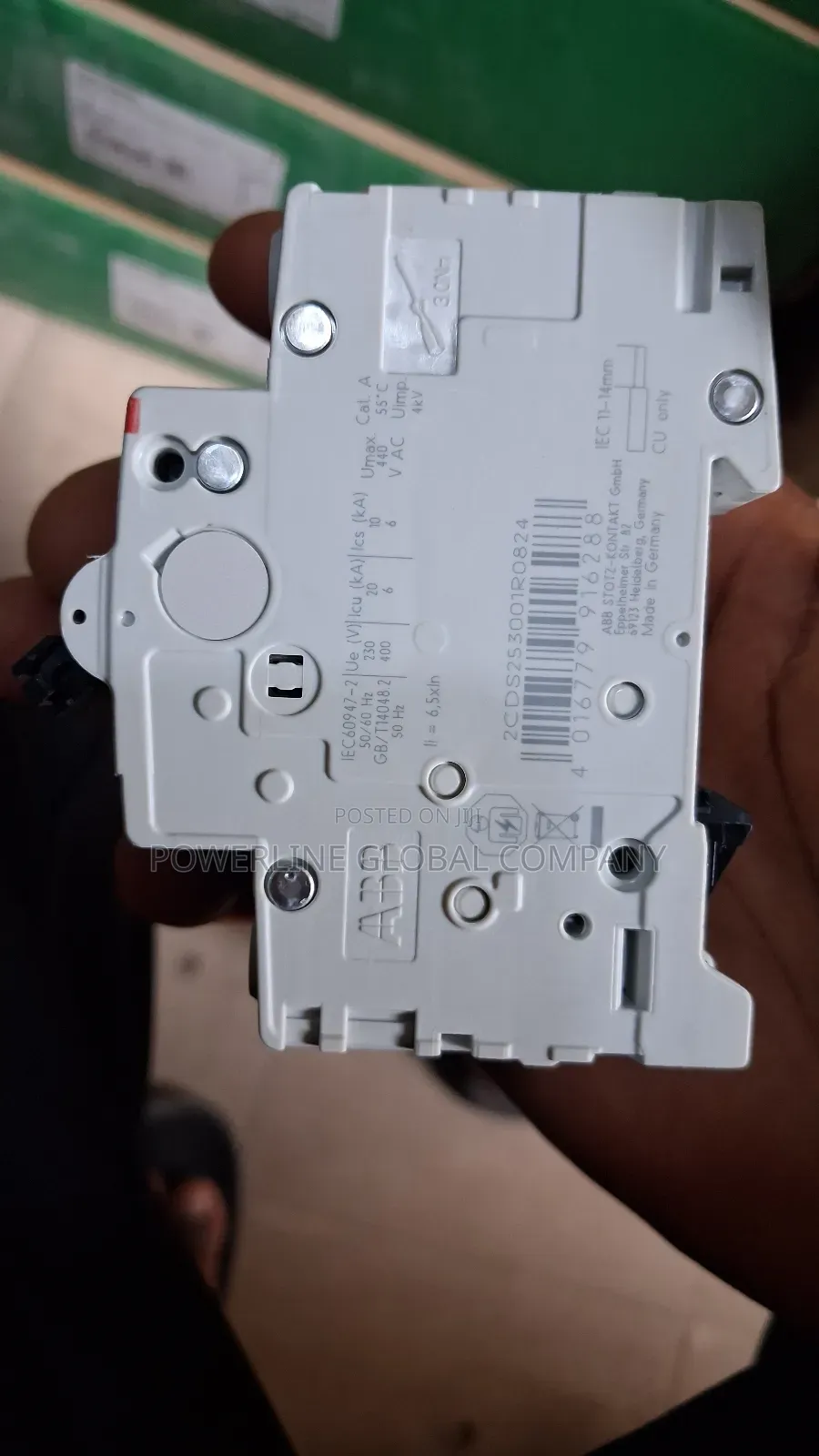 100amps 3 Pole Breaker Abb for Electrical/ Mechanical Purposes