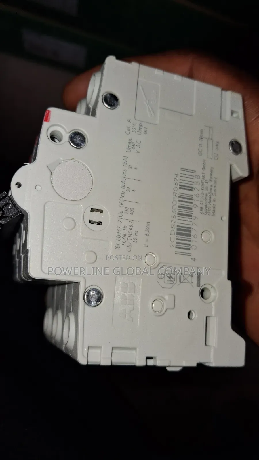 100amps 3 Pole Breaker Abb for Electrical/ Mechanical Purposes