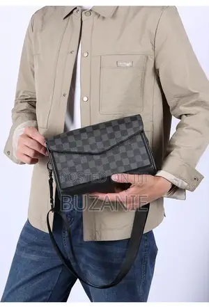 Men Crossbody Bag Learher Men Shoulder Bag