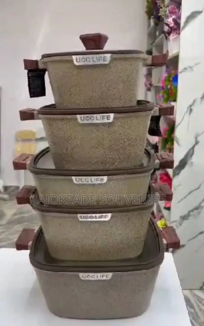 Ucc Life Square Shape Pot Set