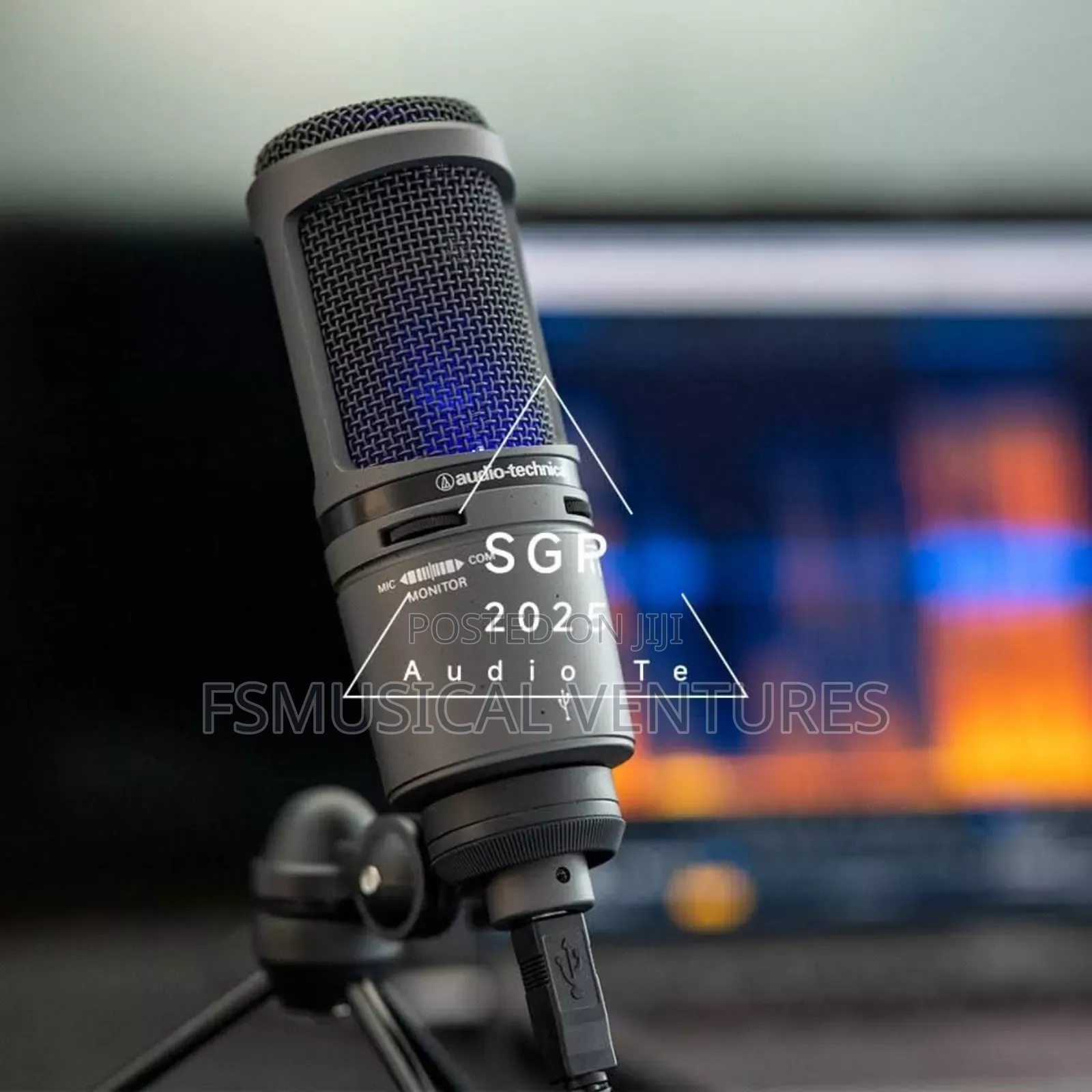 Audio-Technica At2020usb+ Cardioid Condenser Usb Microphone
