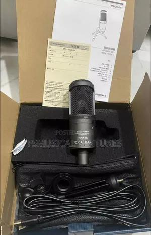 Audio-Technica At2020usb+ Cardioid Condenser Usb Microphone