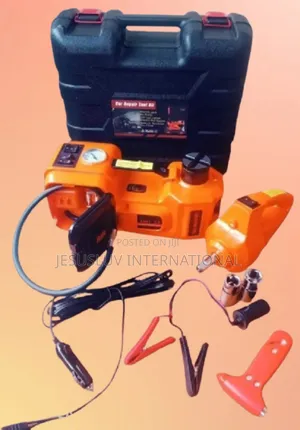 Powerful Hydraulic Electric Car Jack 5 Ton, Impact Wrench Tyre Pump
