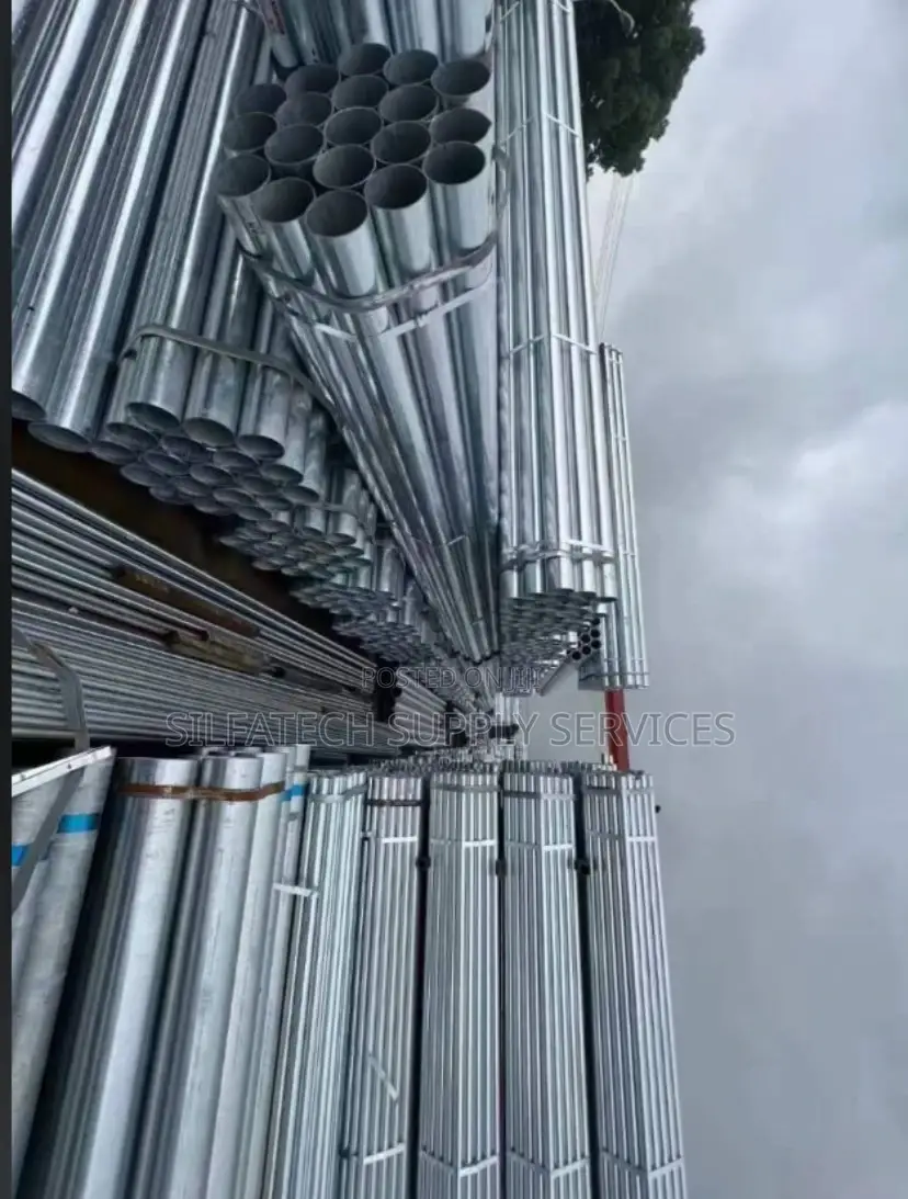 Round Galvanized Pipe