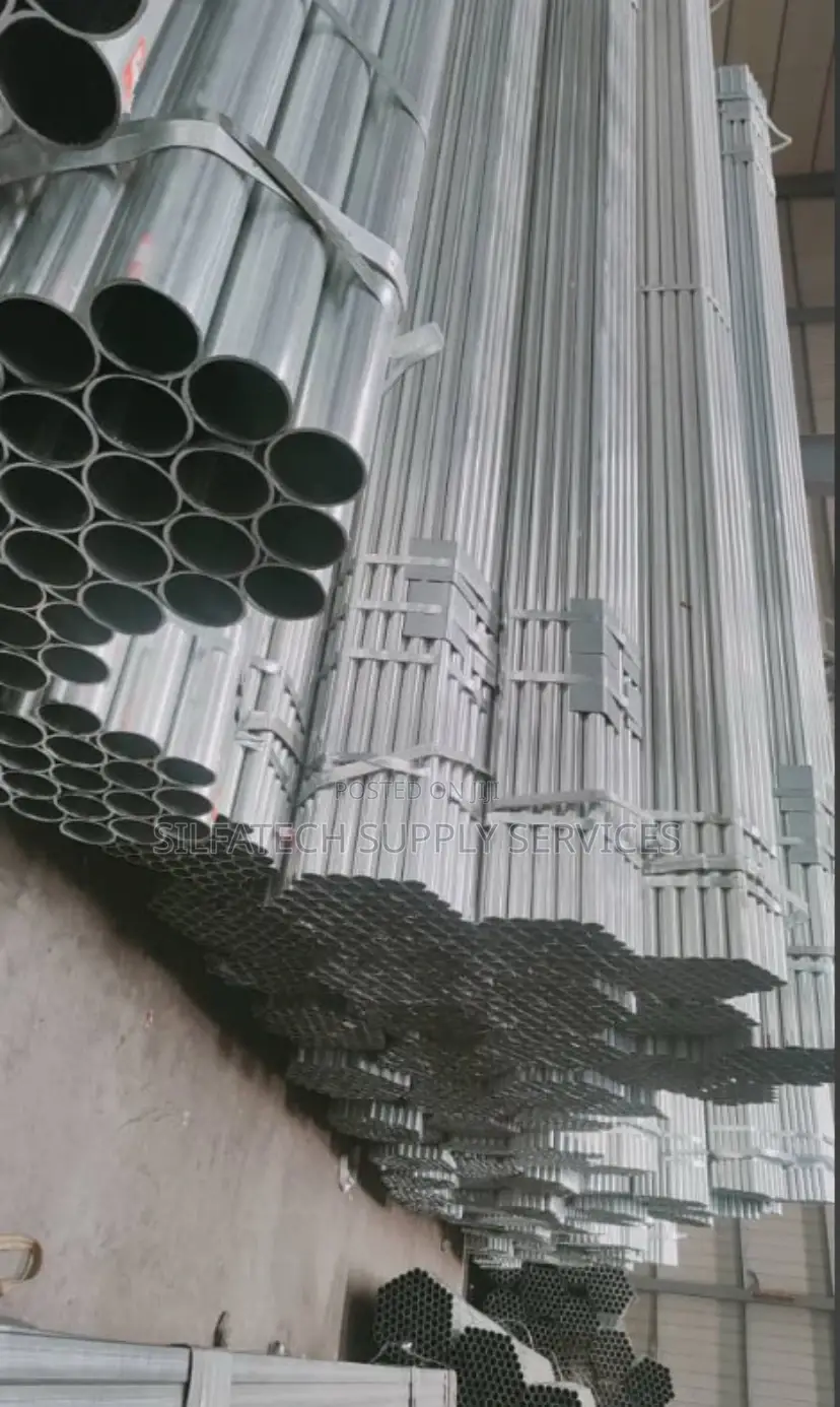 Round Galvanized Pipe