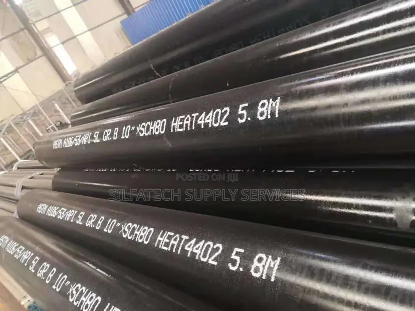 Black Round Pipe