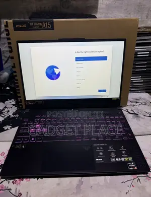 New Laptop Asus TUF Gaming A15 16GB AMD Ryzen 5 SSD 512GB