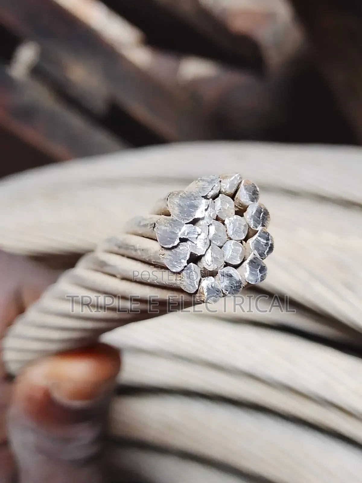 100mm Single Aluminium Wire