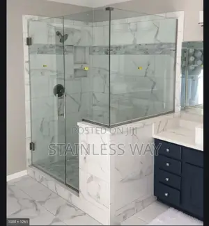 Classic Frameless Shower Cubicle