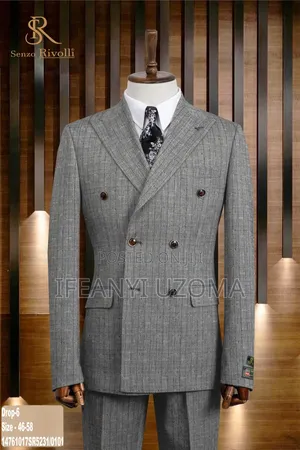 Classic Designer Double Breasted Men Suit