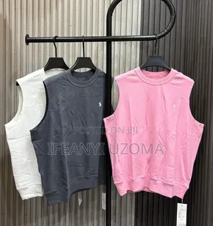 New Polo Ralph Armless Round Neck