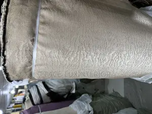 Wave Design Beige Italian Curtain
